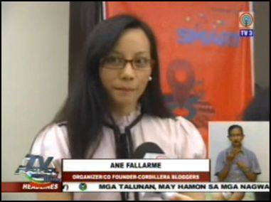 A for Blogcon 2 as featured on ABS CBN Regional TV Patrol